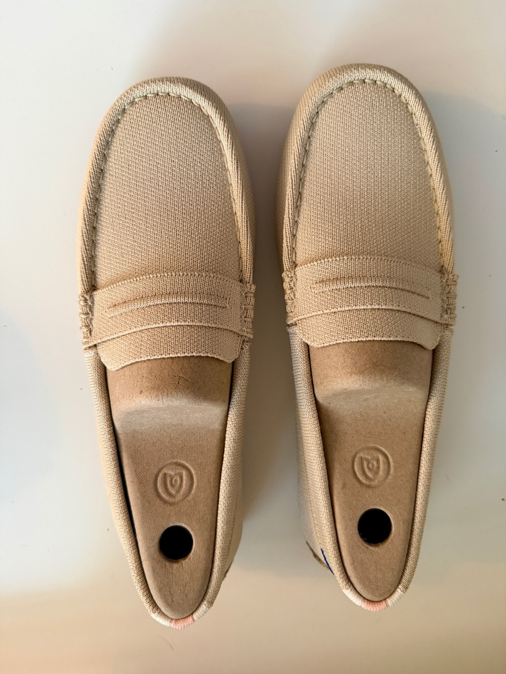New Rothy’s Women’s The Daily Driver Loafers, Sesame Color, Size 8